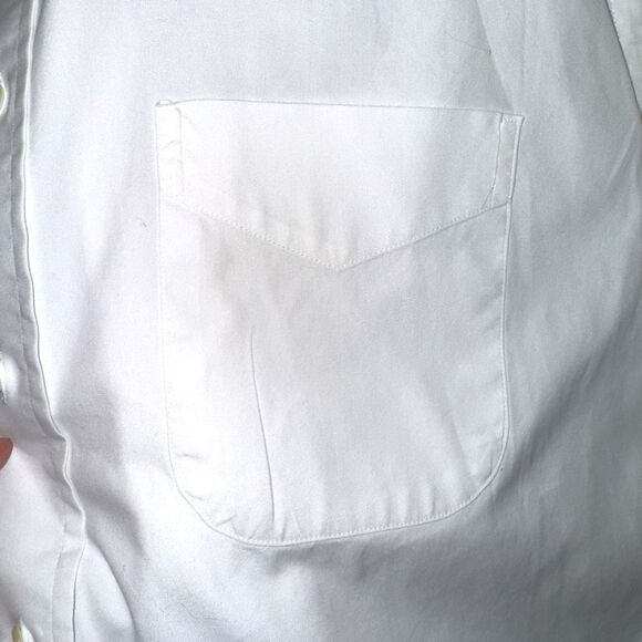 Gitman Brothers White Ultra Fine French Cuff Dress Shirt L 16.5 34 - Picture 5 of 9